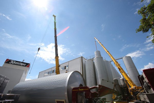 New Tanks for Fermentation and Lagering