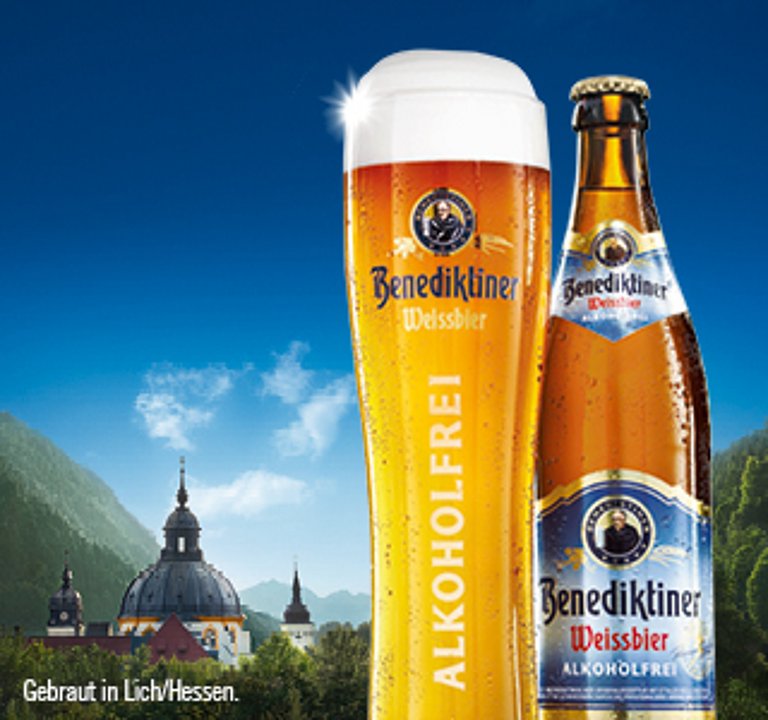 Benediktiner Weissbier Alkoholfrei